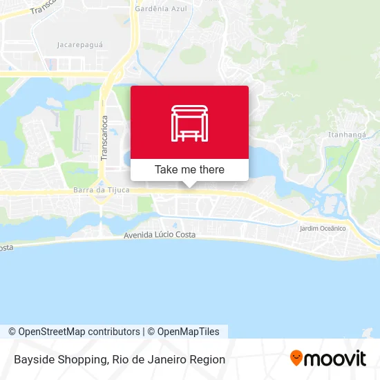 Bayside Shopping map