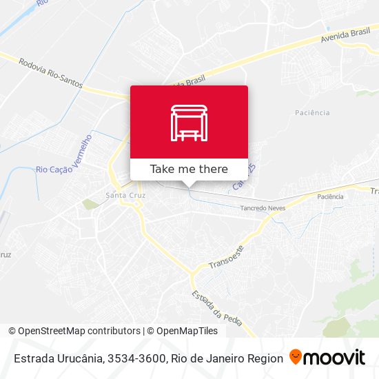 Estrada Urucânia, 3534-3600 map