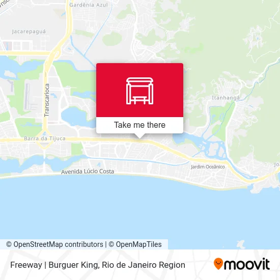 Freeway | Burguer King map