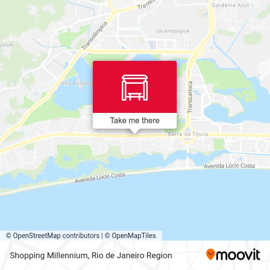 Shopping Millennium map