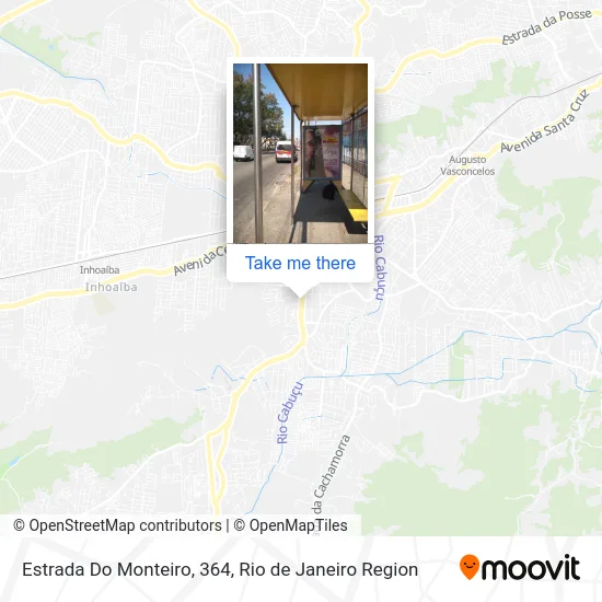 Estrada Do Monteiro, 364 map