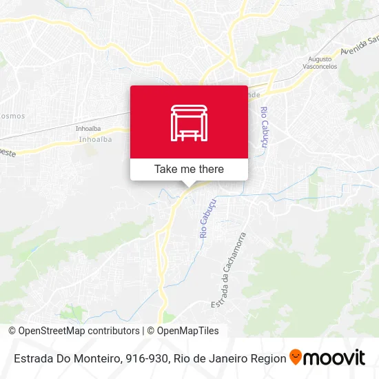 Estrada Do Monteiro, 916-930 map