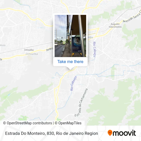 Estrada Do Monteiro, 830 map