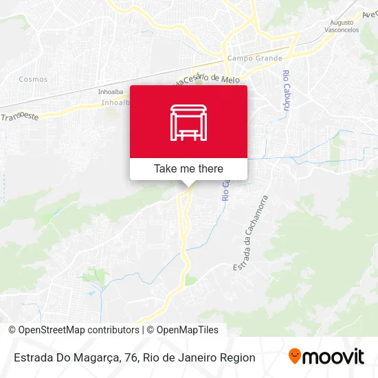 Estrada Do Magarça, 76 map