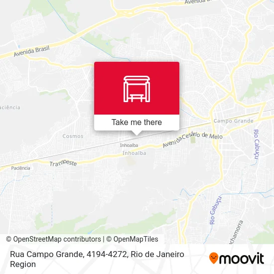 Rua Campo Grande, 4194-4272 map