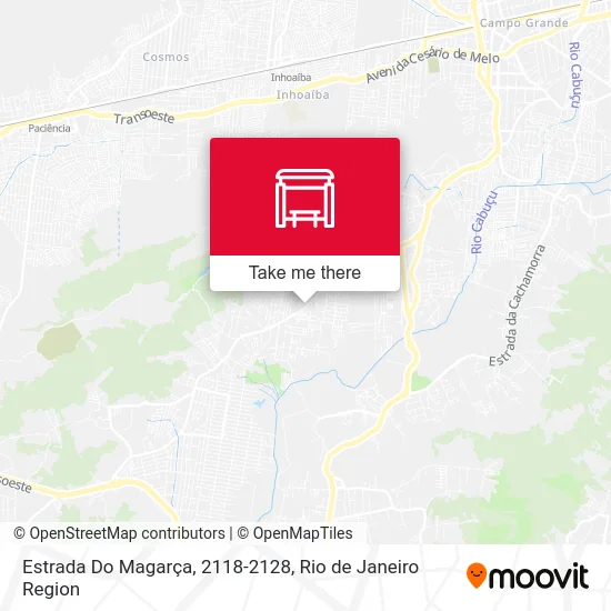 Estrada Do Magarça, 2118-2128 map