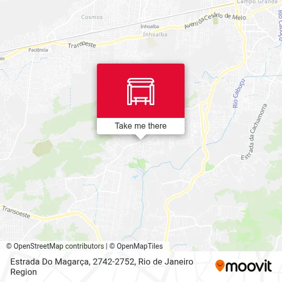 Estrada Do Magarça, 2742-2752 map