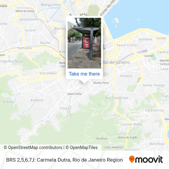 BRS 2,5,6,7,I: Carmela Dutra map