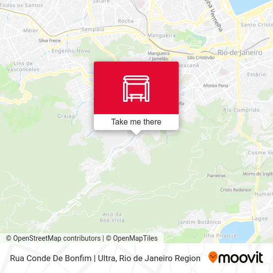 Rua Conde De Bonfim | Ultra map