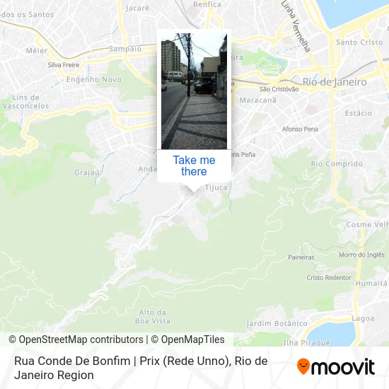 Rua Conde De Bonfim | Prix (Rede Unno) map