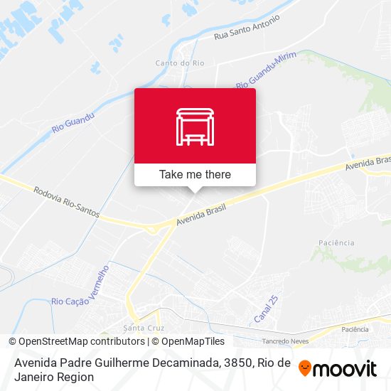 Avenida Padre Guilherme Decaminada, 3850 map