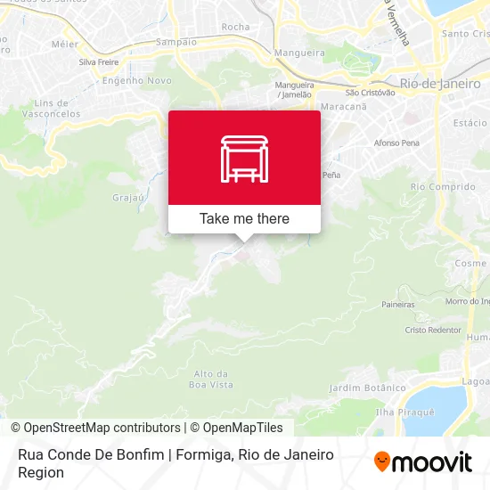 Rua Conde De Bonfim | Formiga map