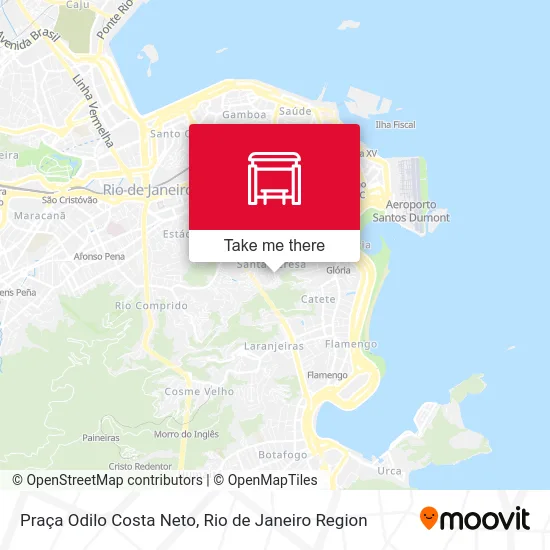 Praça Odilo Costa Neto map