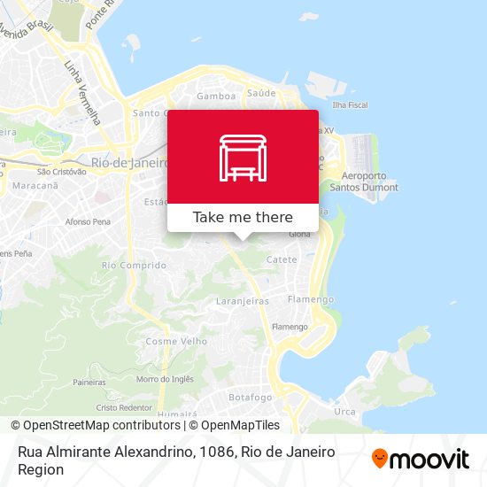 Rua Almirante Alexandrino, 1086 map