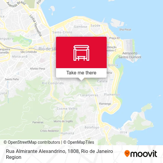 Rua Almirante Alexandrino, 1808 map