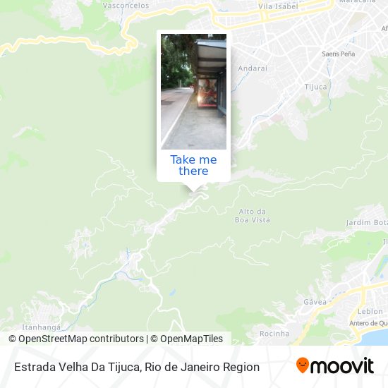 Estrada Velha Da Tijuca map
