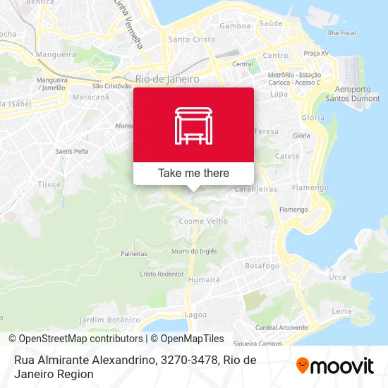 Rua Almirante Alexandrino, 3270-3478 map