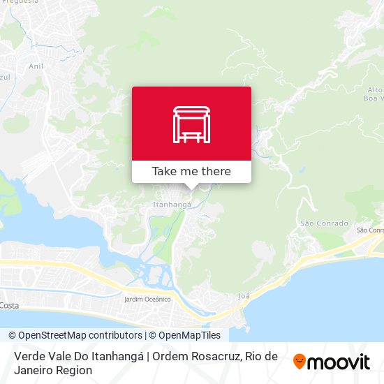 Verde Vale Do Itanhangá | Ordem Rosacruz map