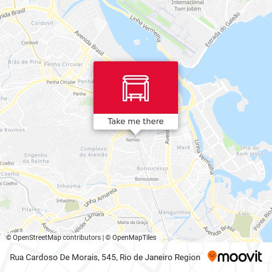 Mapa Rua Cardoso De Morais, 545