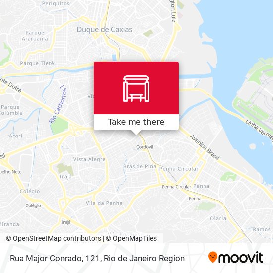 Rua Major Conrado, 121 map