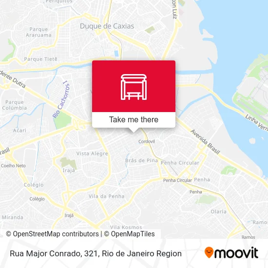 Rua Major Conrado, 321 map