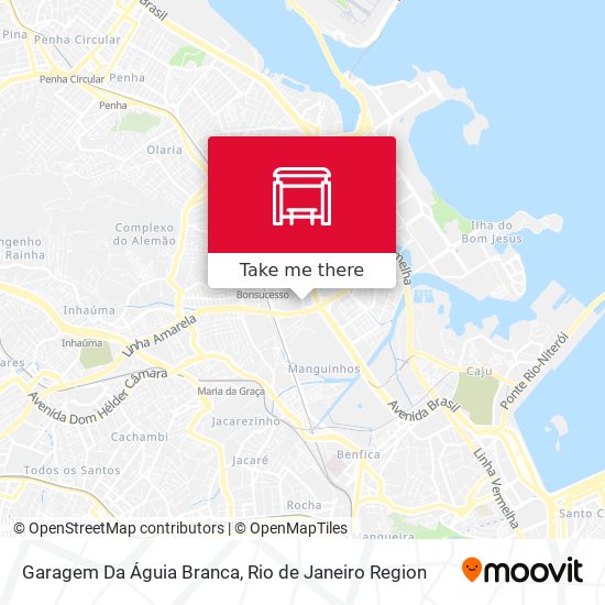 Garagem Da Águia Branca map