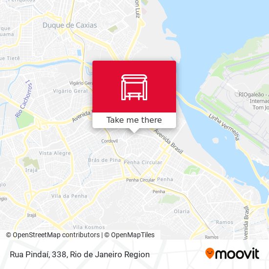 Rua Pindaí, 338 map