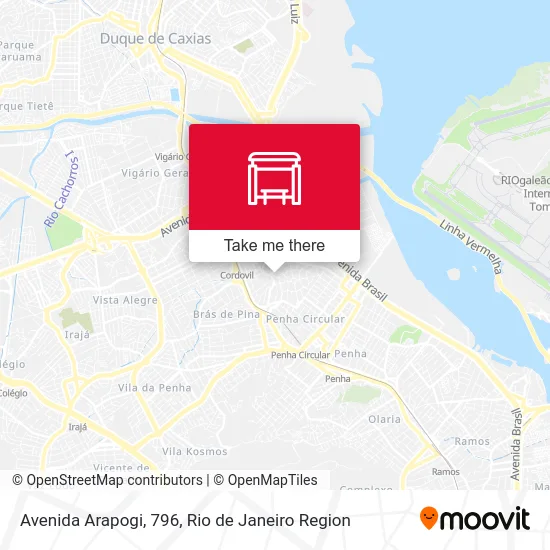 Avenida Arapogi, 796 map