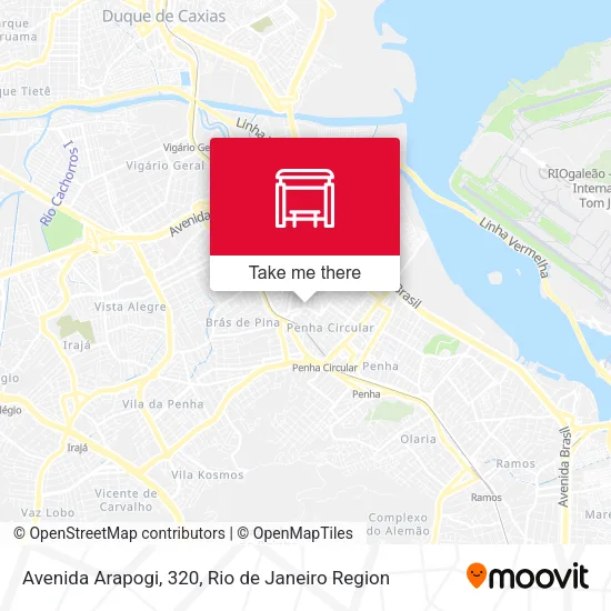 Avenida Arapogi, 320 map