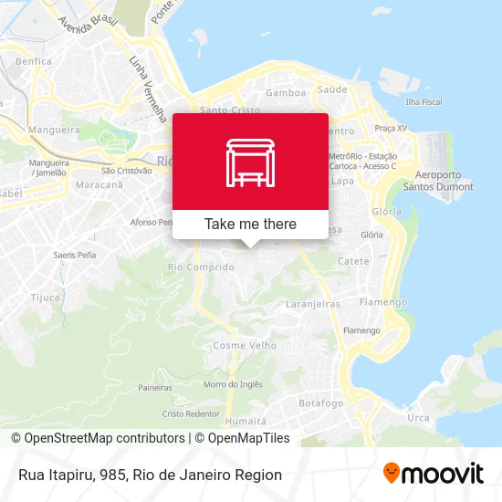 Rua Itapiru, 985 map