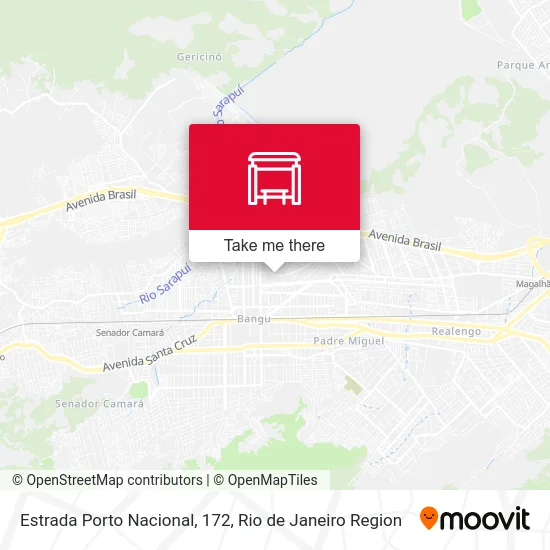 Estrada Porto Nacional, 172 map