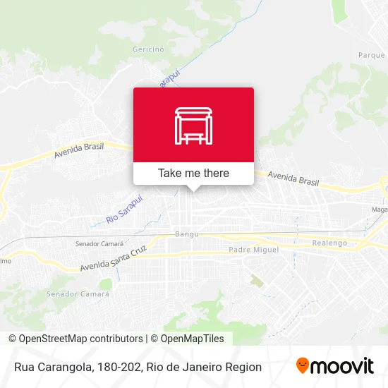 Rua Carangola, 180-202 map