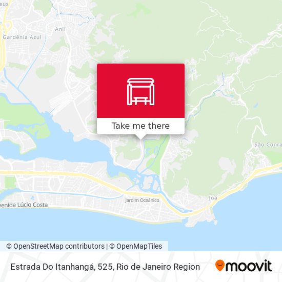 Estrada Do Itanhangá, 525 map