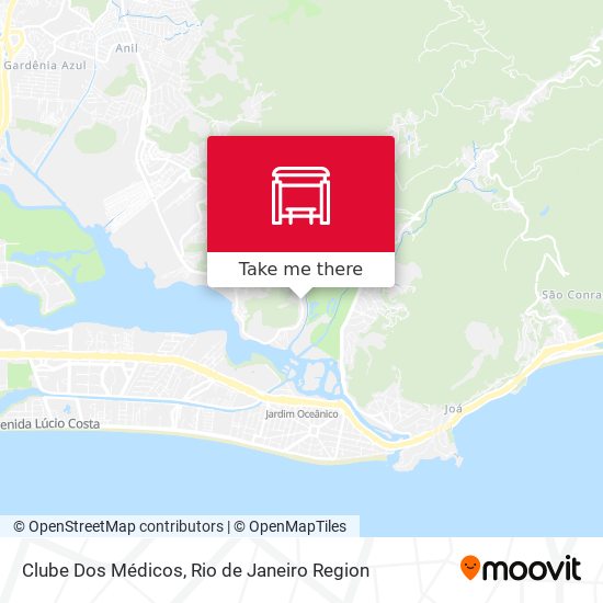 Clube Dos Médicos map
