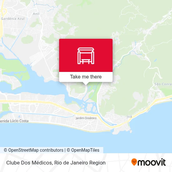 Clube Dos Médicos map