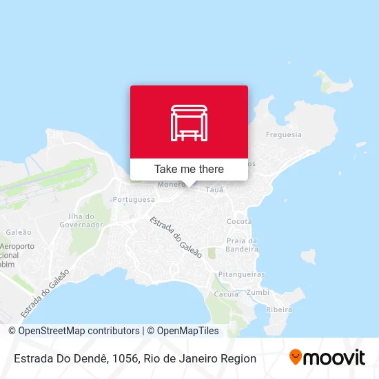 Estrada Do Dendê, 1056 map