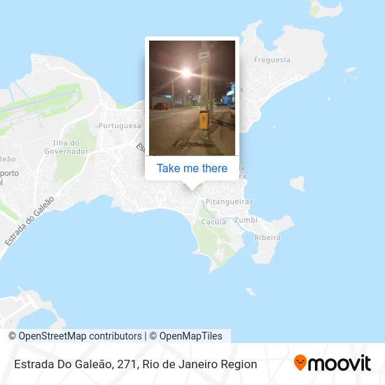 Estrada Do Galeão, 271 map