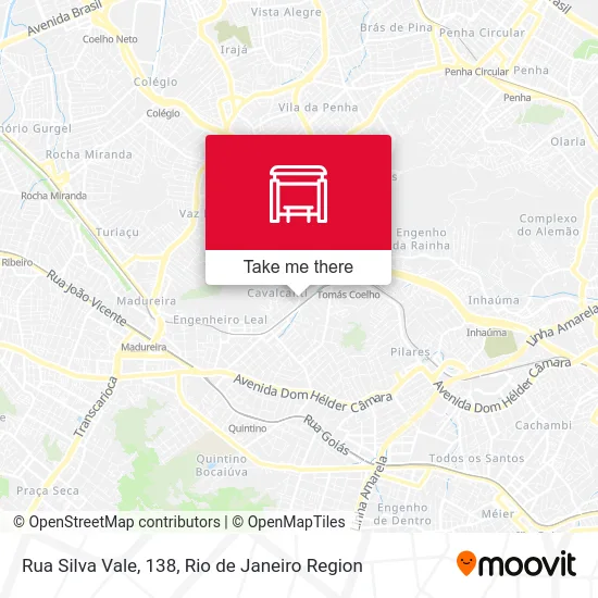 Rua Silva Vale, 138 map