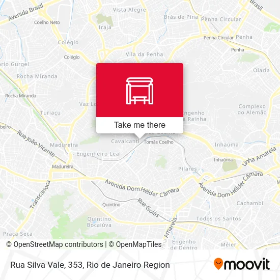 Rua Silva Vale, 353 map