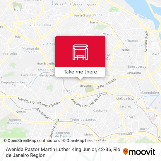 Avenida Pastor Martin Luther King Junior, 42-86 map