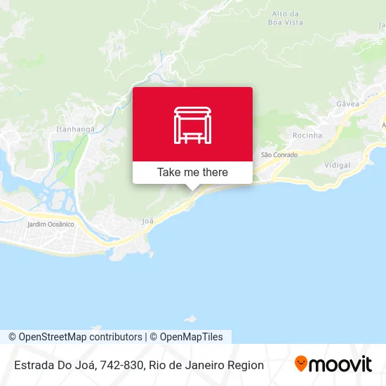 Estrada Do Joá, 742-830 map