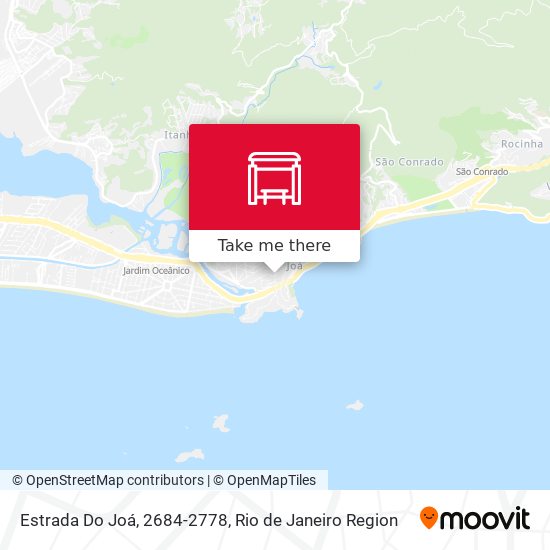 Estrada Do Joá, 2684-2778 map