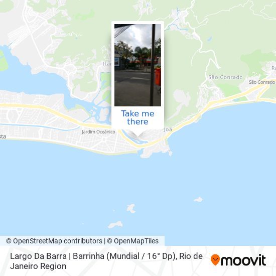 Mapa Largo Da Barra | Barrinha (Mundial / 16° Dp)