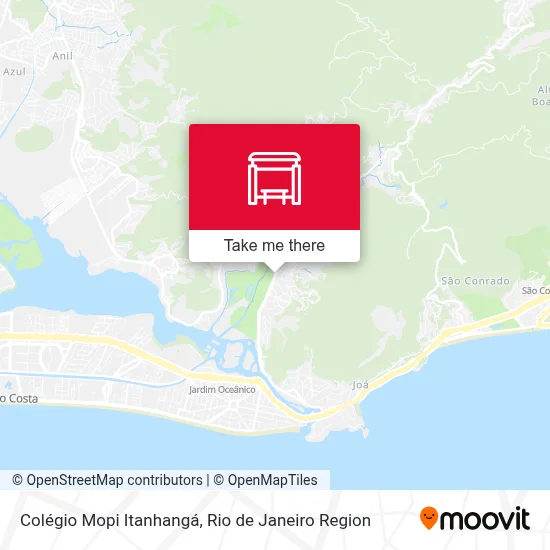 Colégio Mopi Itanhangá map