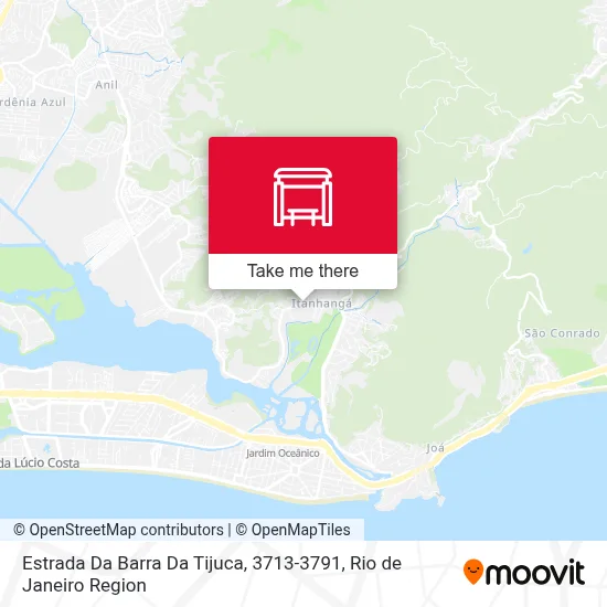 Estrada Da Barra Da Tijuca, 3713-3791 map