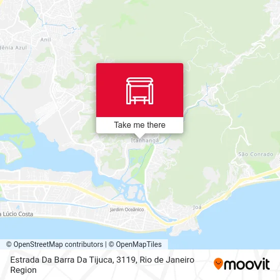 Estrada Da Barra Da Tijuca, 3119 map