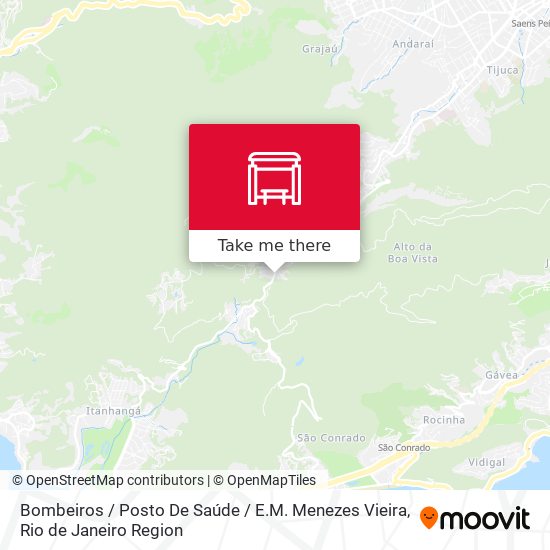 Bombeiros / Posto De Saúde / E.M. Menezes Vieira map