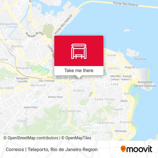 Correios | Teleporto map