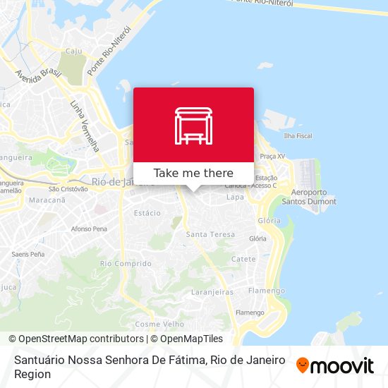 Santuário Nossa Senhora De Fátima map