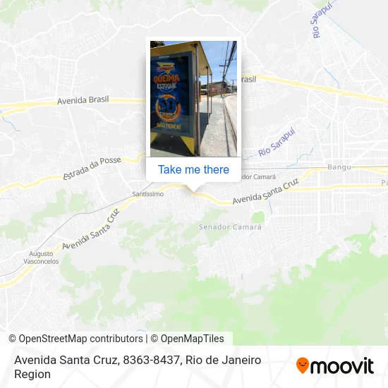 Avenida Santa Cruz, 8363-8437 map